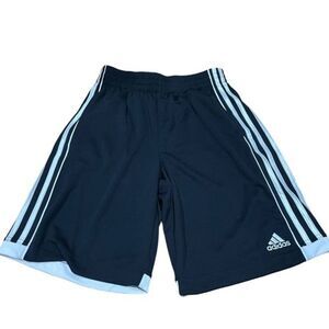 Adidas Classic Striped Black Activewear Shorts